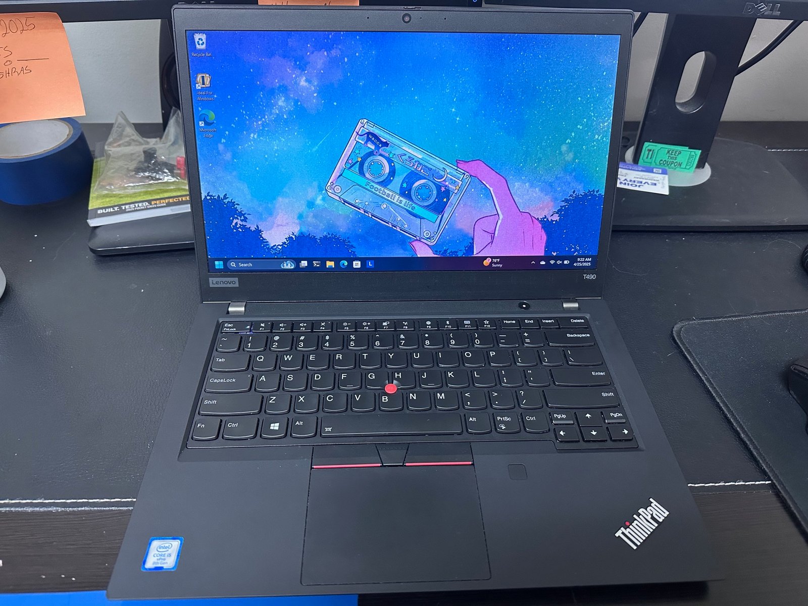 Thinkpad T490 - i5-8365u, 16gb DDR4, 128gb SSD
